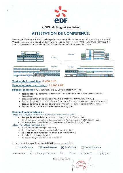 Centrale Nucléaire de Production d'Electricité de NOGENT-SUR-SEINE Centrale Nucléaire de Production d'Electricité de NOGENT-SUR-SEINE
