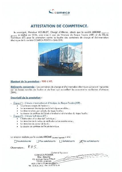 COMECA POWER à GAUCHY COMECA POWER à GAUCHY