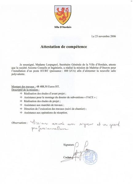 Mairie d'Hordain - Électricité Mairie d'Hordain - Électricité