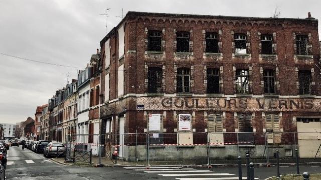 Déconstruction d'un immeuble au 79 Rue Rivoli - VILLE DE LILLE