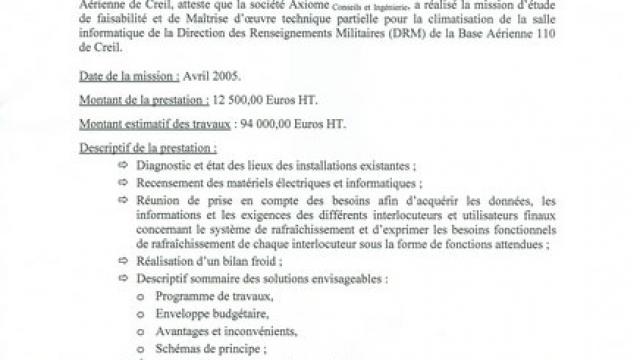 Base Aérienne de Creil – clim