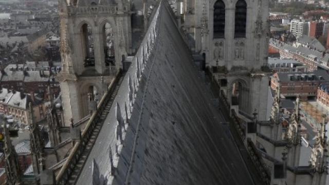 CATHEDRALE NOTRE DAME AMIENS :  Mise en conformité Electricité  DRAC Picardie