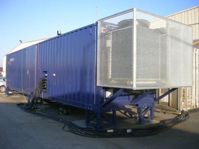 COMECA POYER - GAUCHY- ARF et ET foudre des containers et d'alimentation électrique