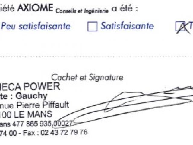 COMECA POYER - GAUCHY- ARF et ET foudre des containers et d'alimentation électrique