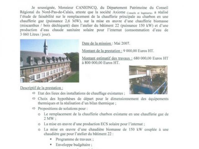 Conseil Régional du Nord-Pas-de-Calais - Problème de surchauffe au lycée de l'Escaut à Valenciennes