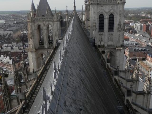 CATHEDRALE NOTRE DAME AMIENS :  Mise en conformité Electricité  DRAC Picardie