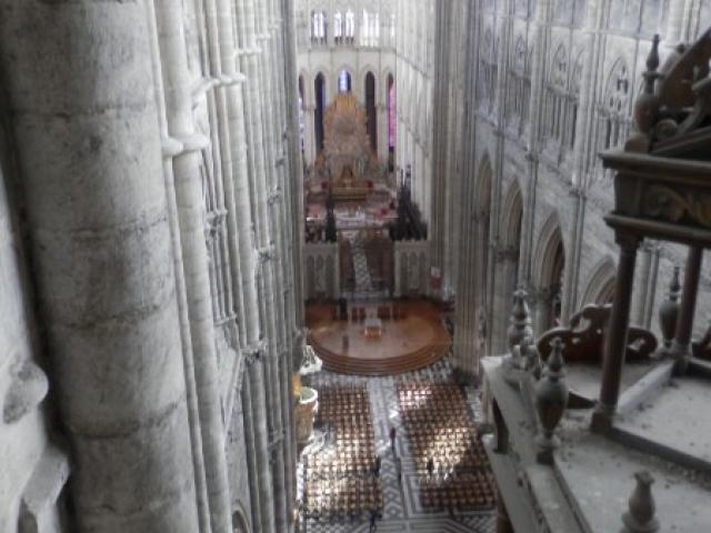 CATHEDRALE NOTRE DAME AMIENS :  Mise en conformité Electricité  DRAC Picardie